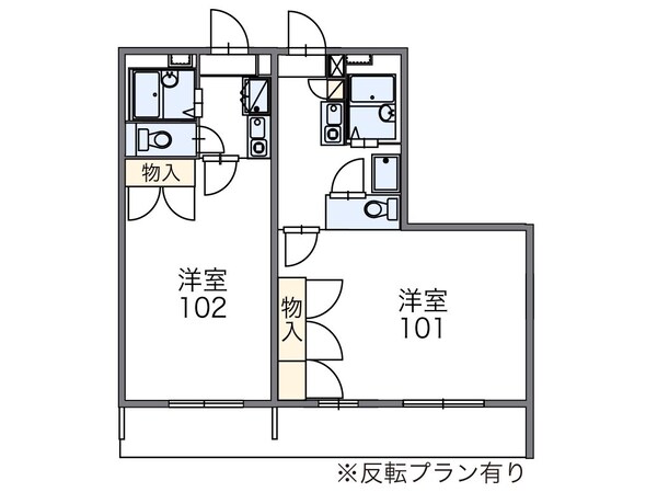 レオパレスソフィアの物件間取画像